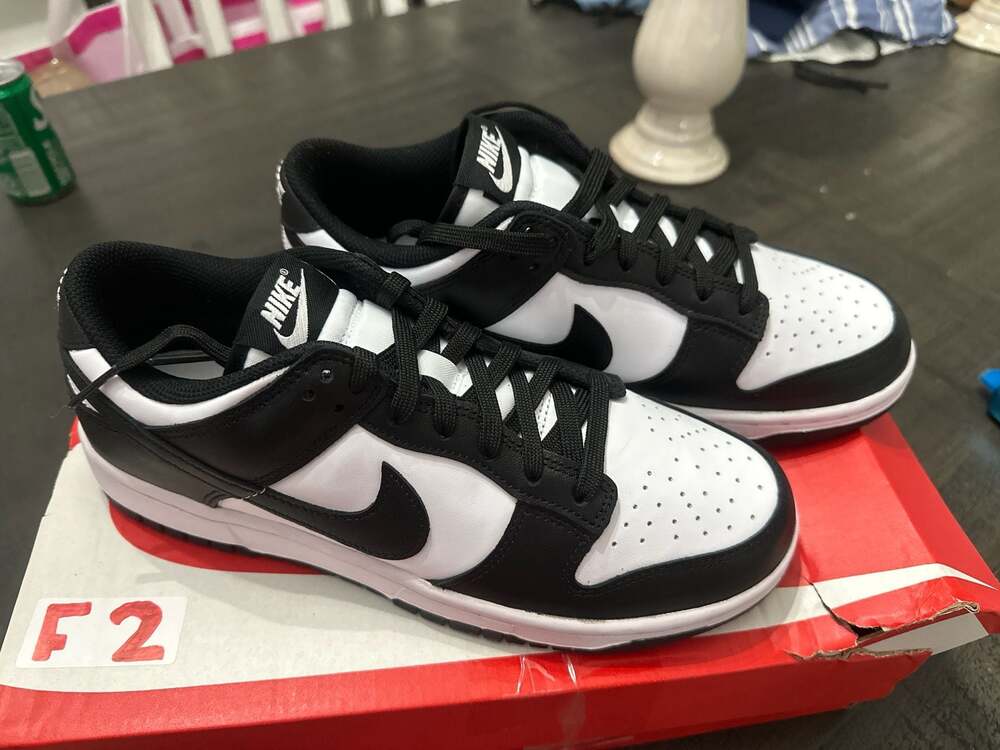 Nike Dunk Low Panda Black White Women's Size 9 / Men's 7.5